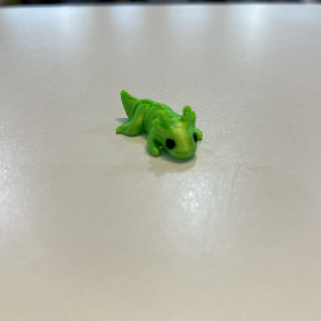 Axolotl Green & Pink Micro