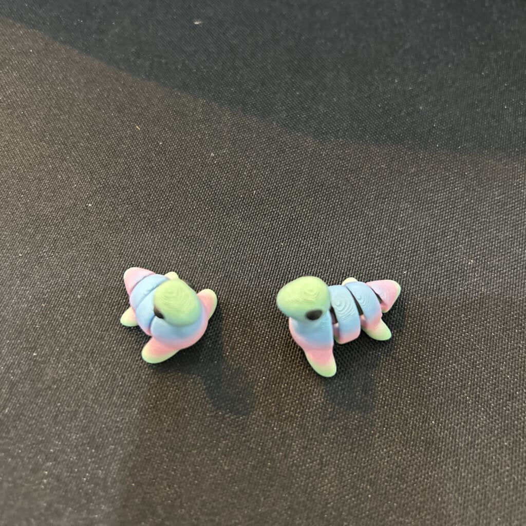 Fidget Micro Nessie Green/Blue/Pink