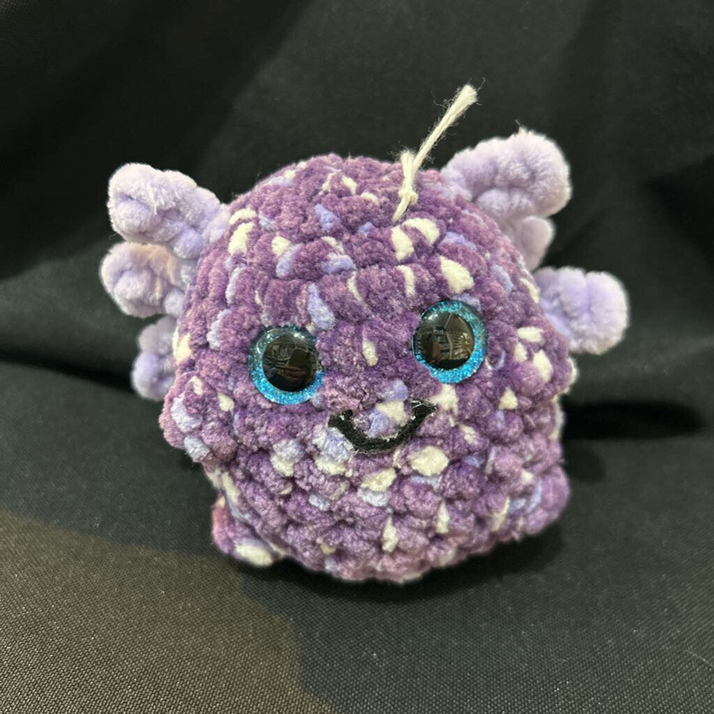 Crochet Purple Axolotl