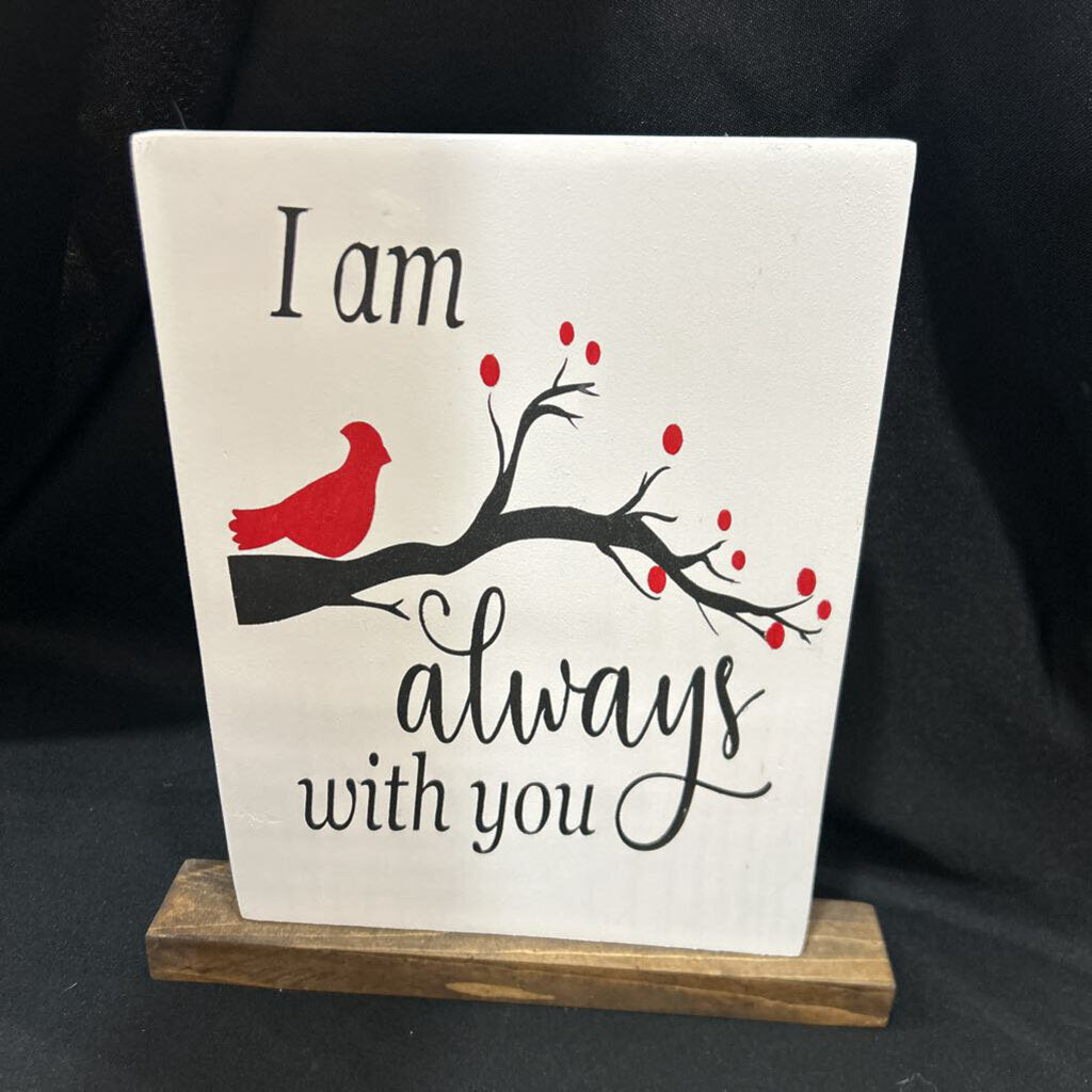 I am Always with You on branch w/berries