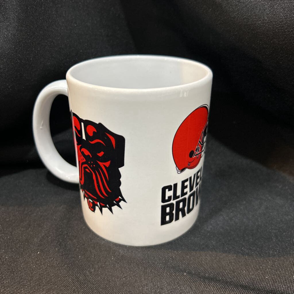 Coffee Mug Browns -B- Football 11oz
