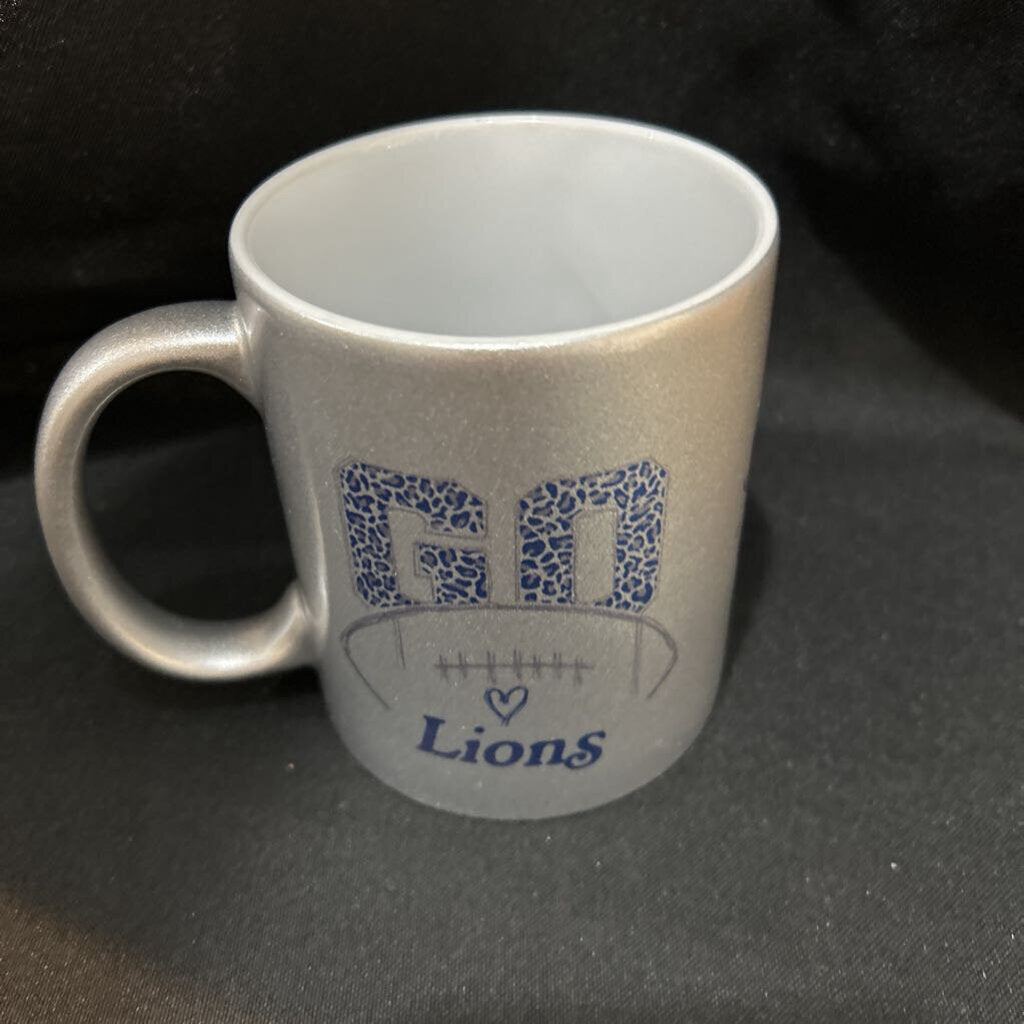 Lions Gang Coffee Mug Matte Silver