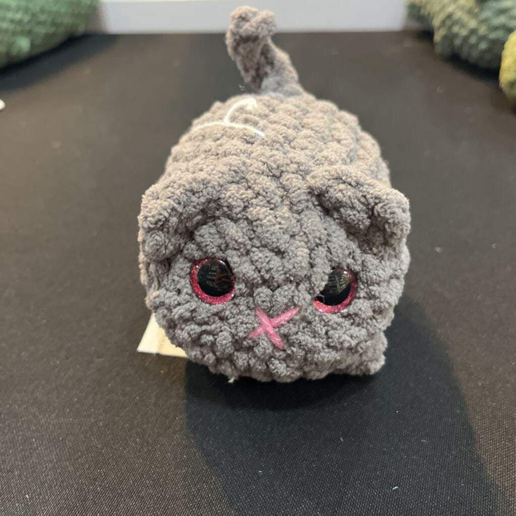Crochet Gray Kitten