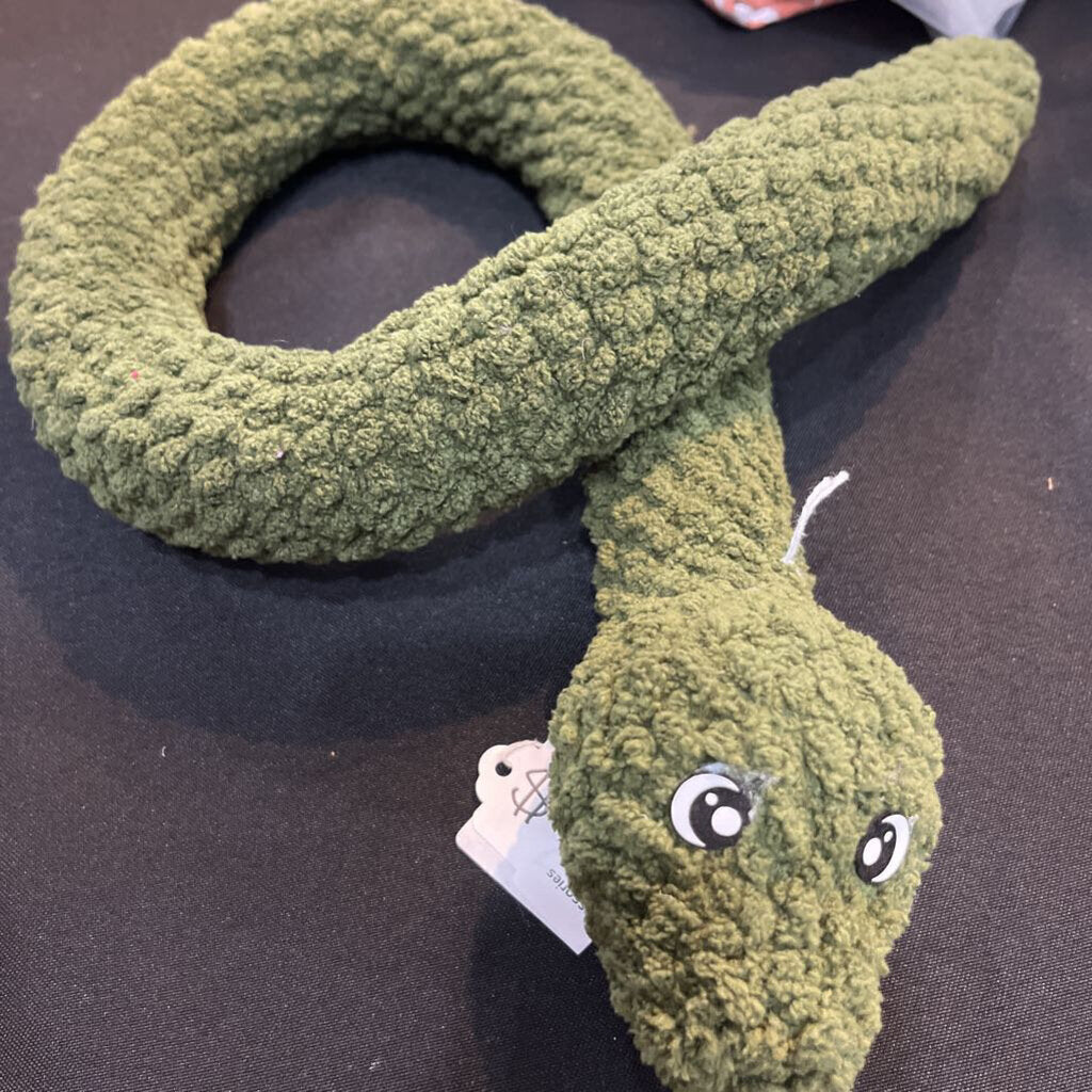 Crochet Green Snake
