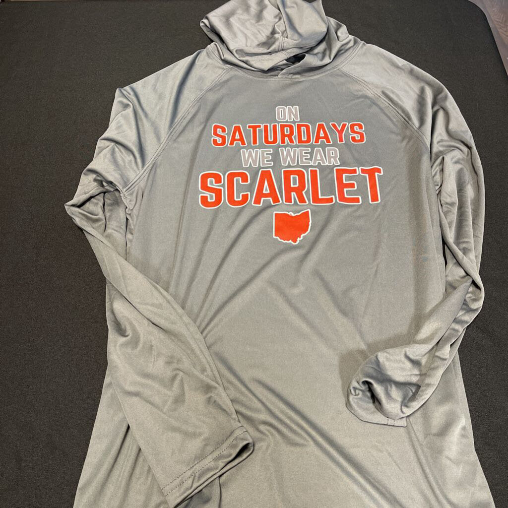 Saturdays We Wear Scarlet Hoodie