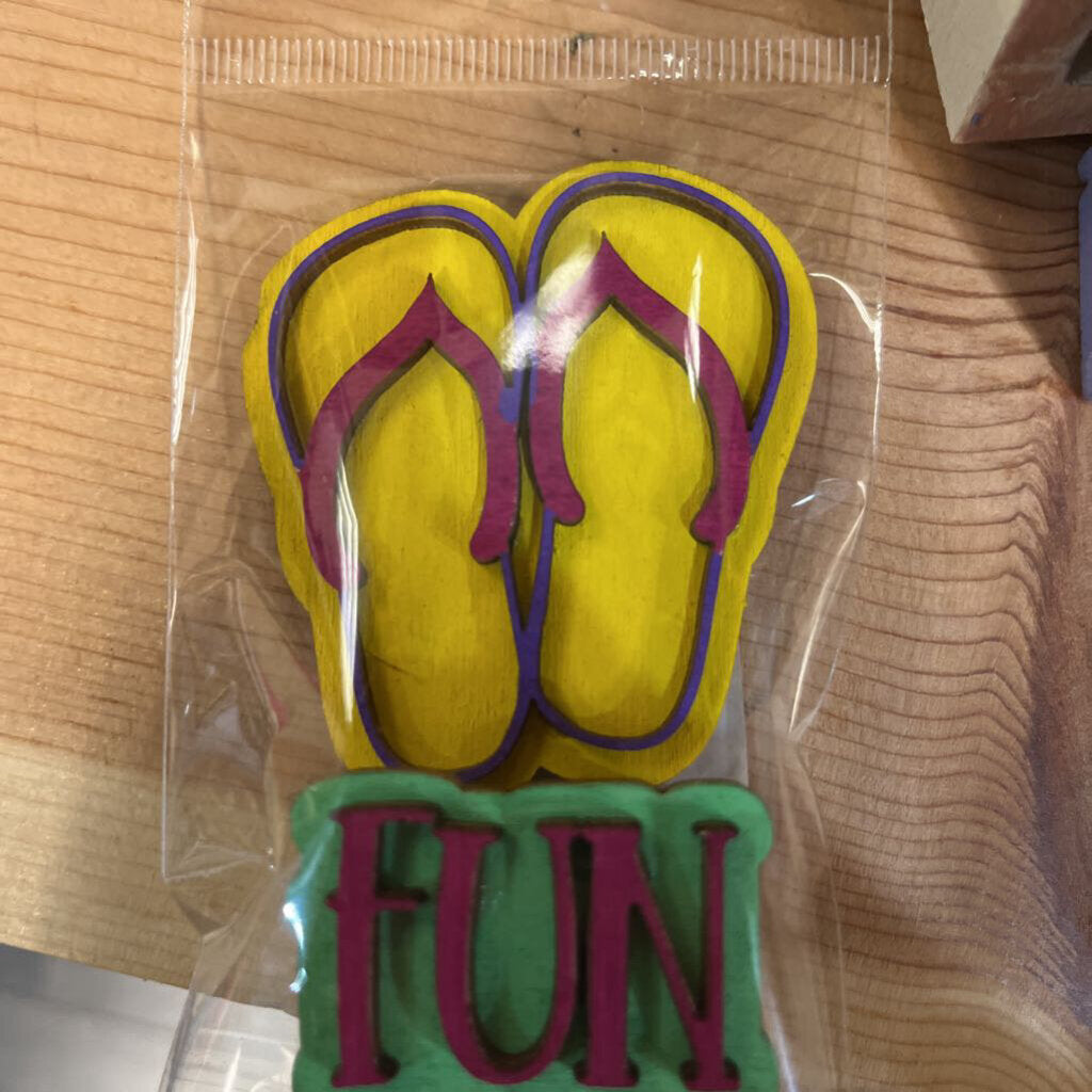 Flip Flop Fun Plant Topper