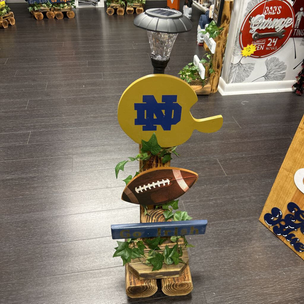 Notre Dame (ND) Football Solar Light