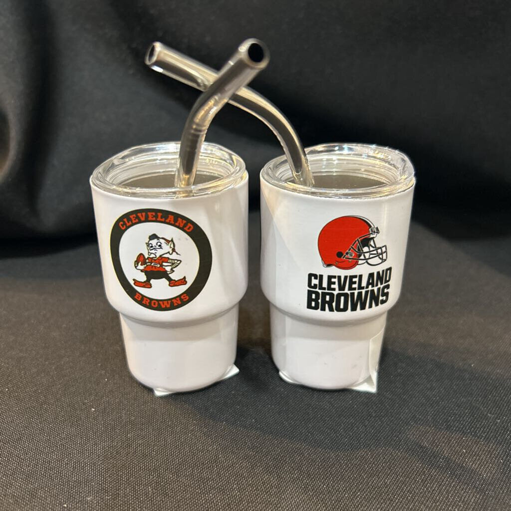 Browns Old School Mini Shot 3oz