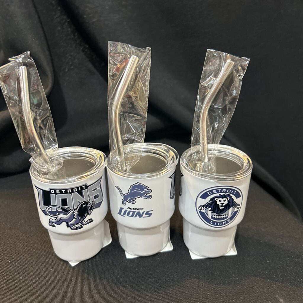 Detroit Lions Collage Mini Shot 3oz