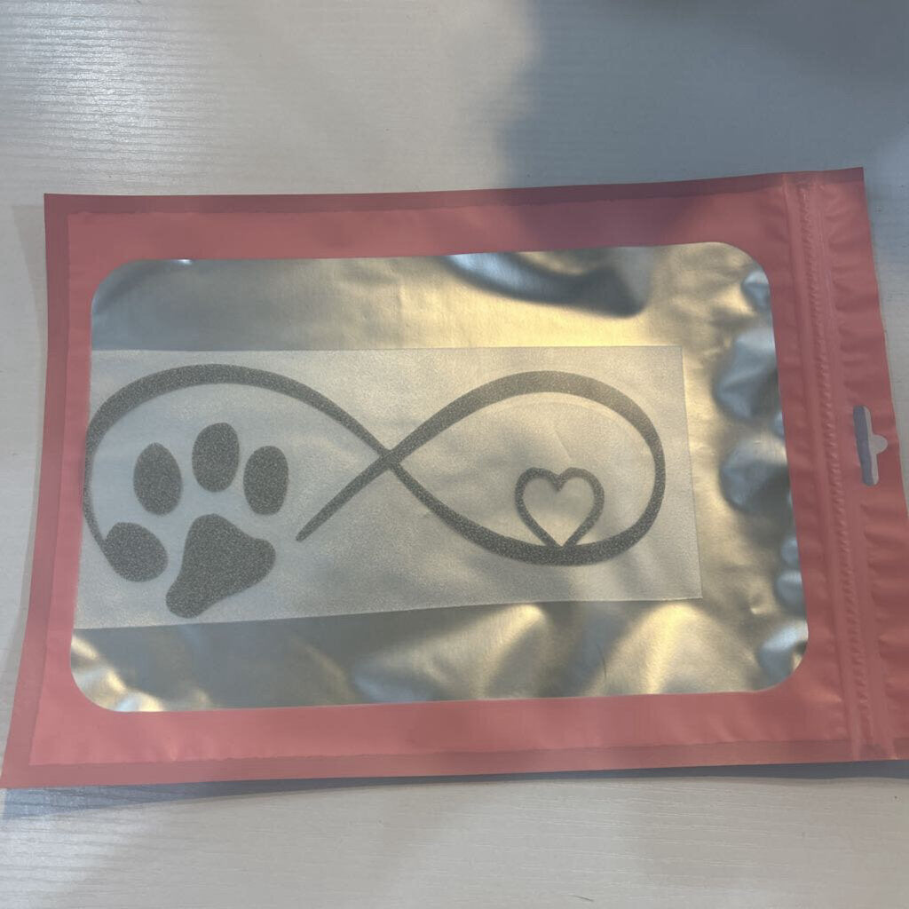 Decal Dog Eternity Paw