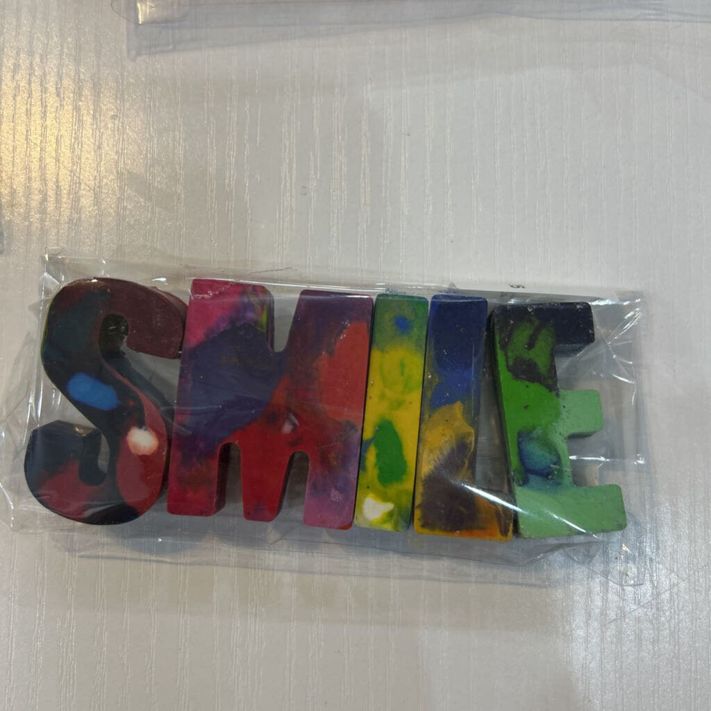 Smile Letter Crayons