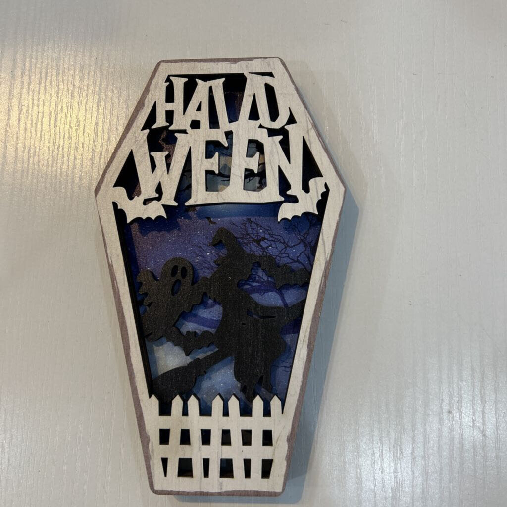 Halloween 3D Layered Sign