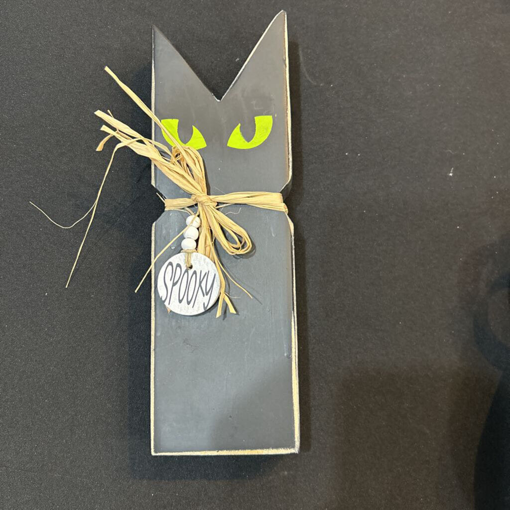 Tall Black Cat