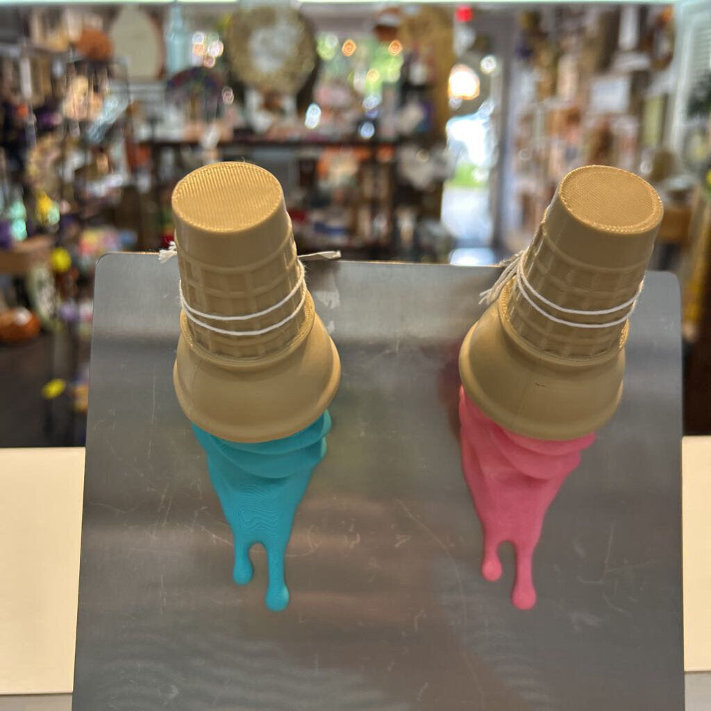 3D Ice Cream Cone Magnets