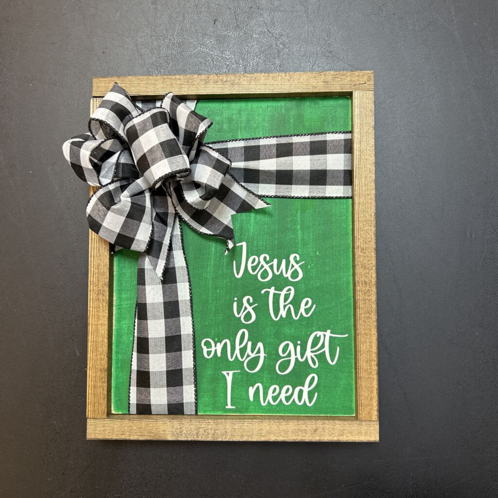 Jesus is the Only Gift