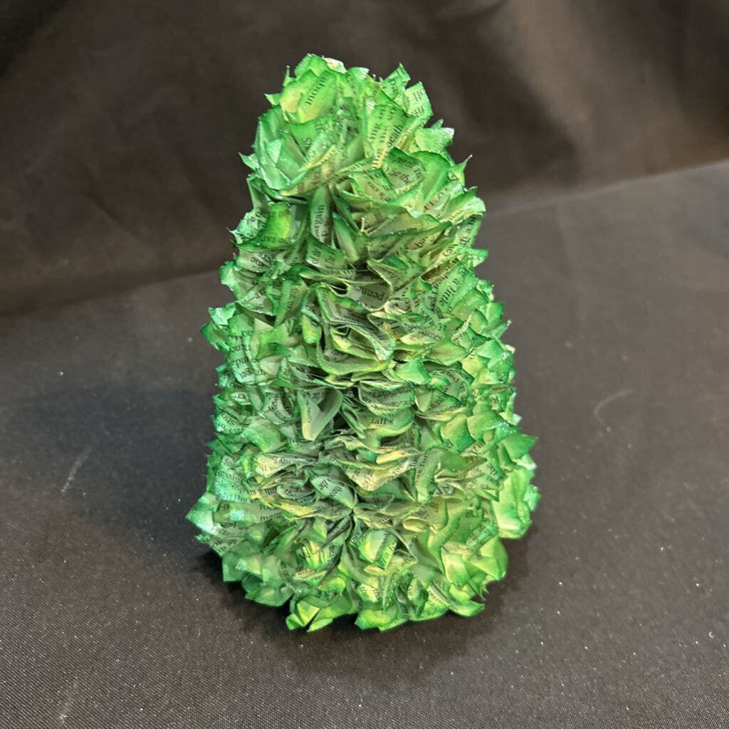 14. Standard Book Page Christmas Tree