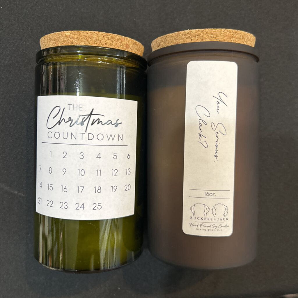 Whoville Countdown Candle