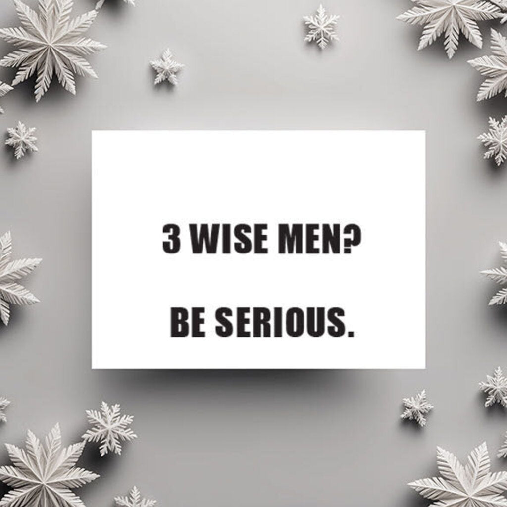 Three Wise Men, Card