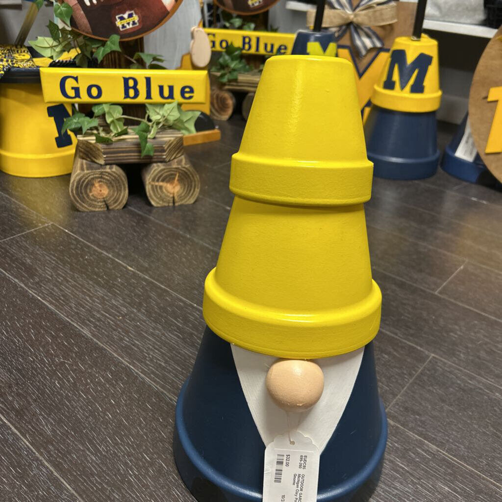 Michigan Clay Pot Gnome