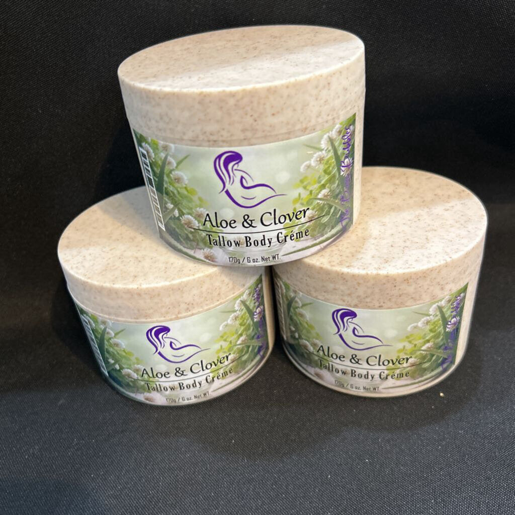 Aloe & Clover-Tallow Body Cream