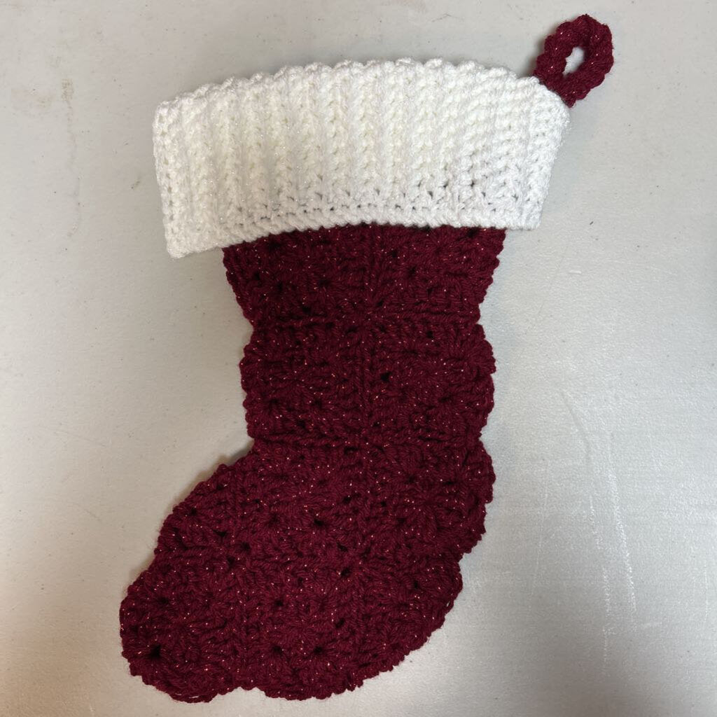 Crochet Christmas Stocking
