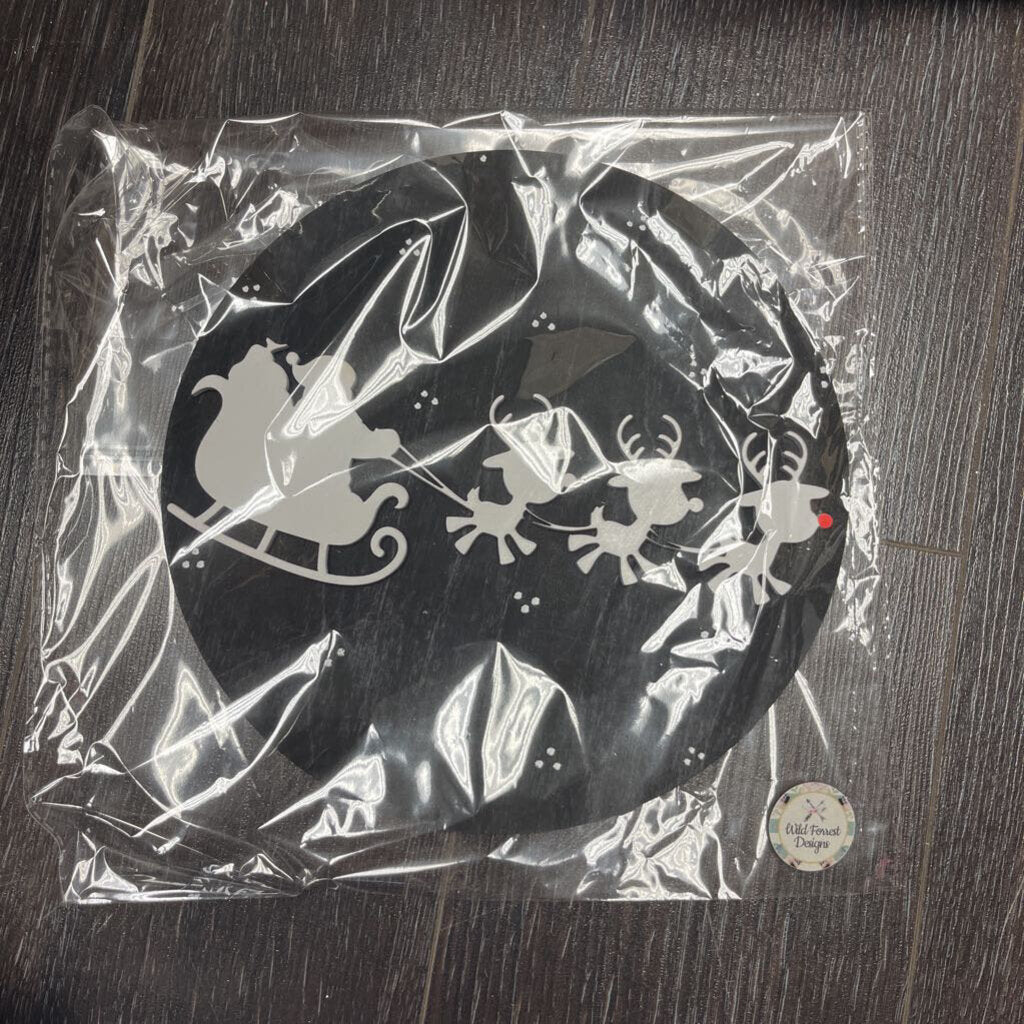 CAE Black Santa Sleigh