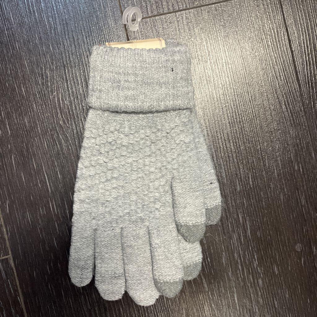 Touch Screen Glove Grey