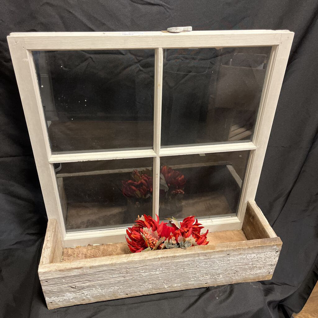 Window Garden Box wih Flower