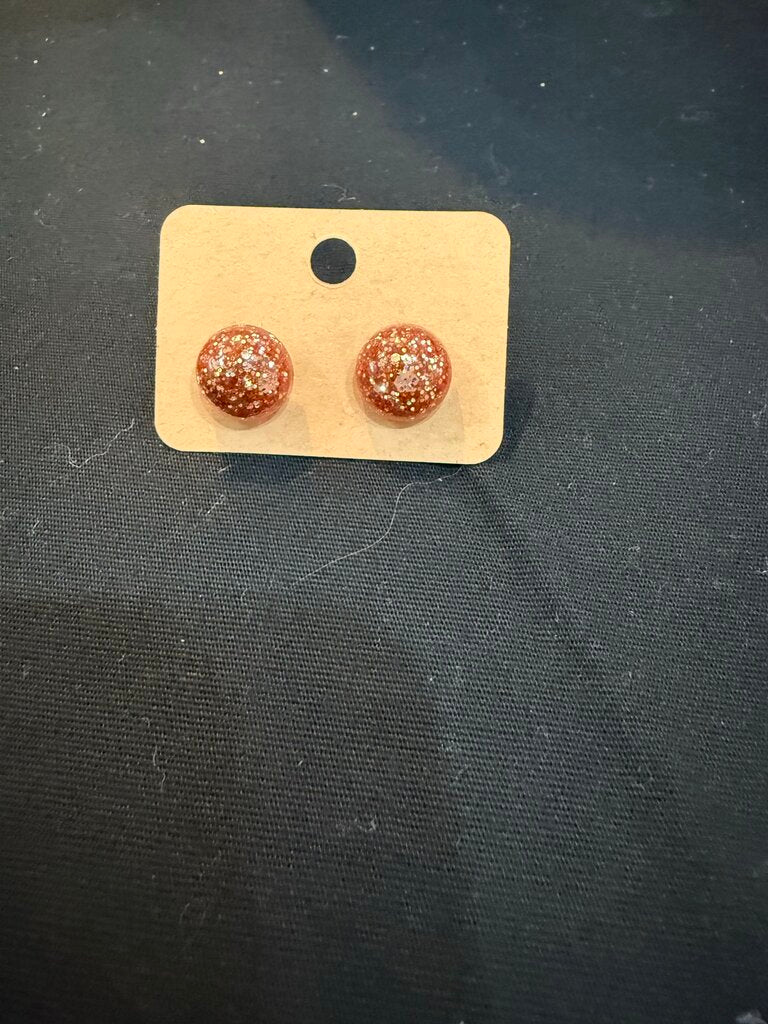 Earring M Circle Rose Gold