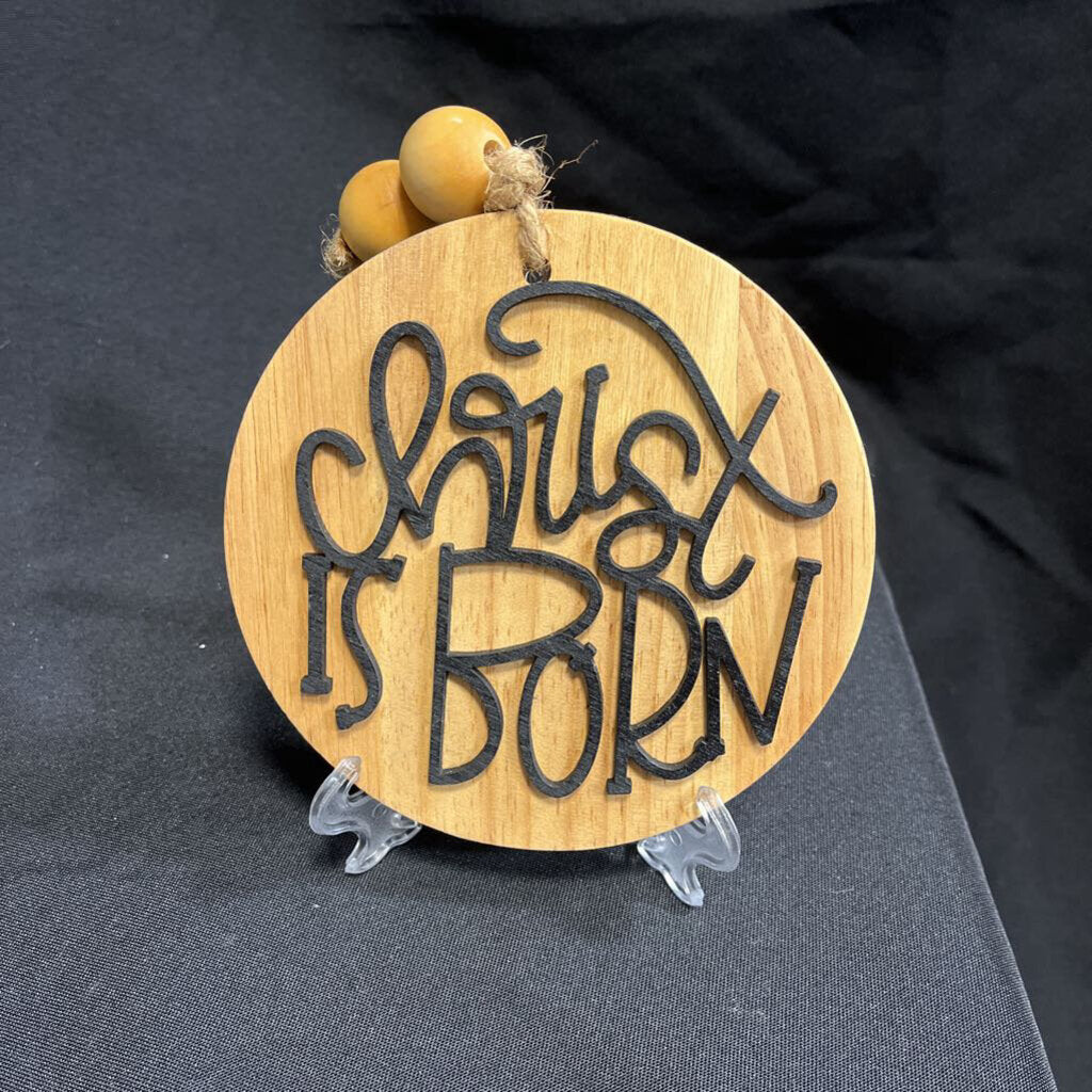 Christ is born Lg Ornament