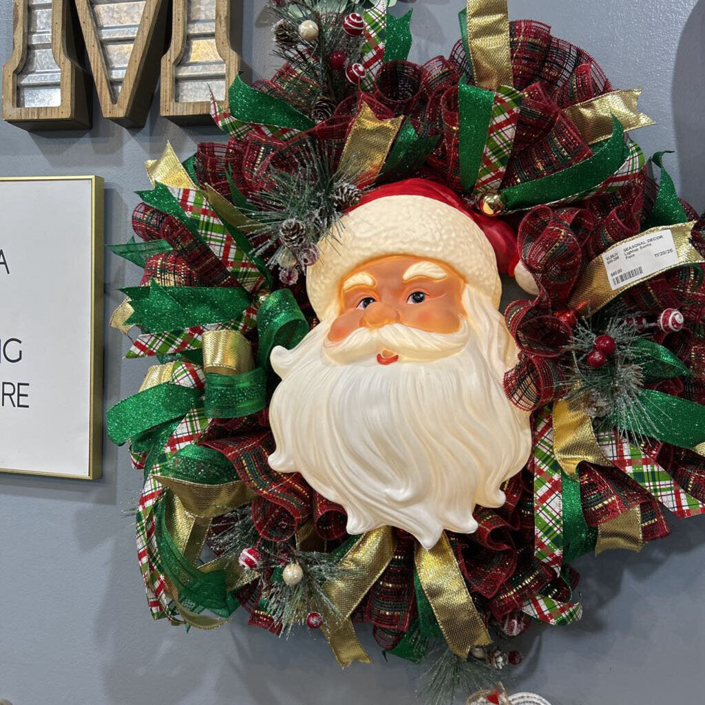 Lightup Santa Face