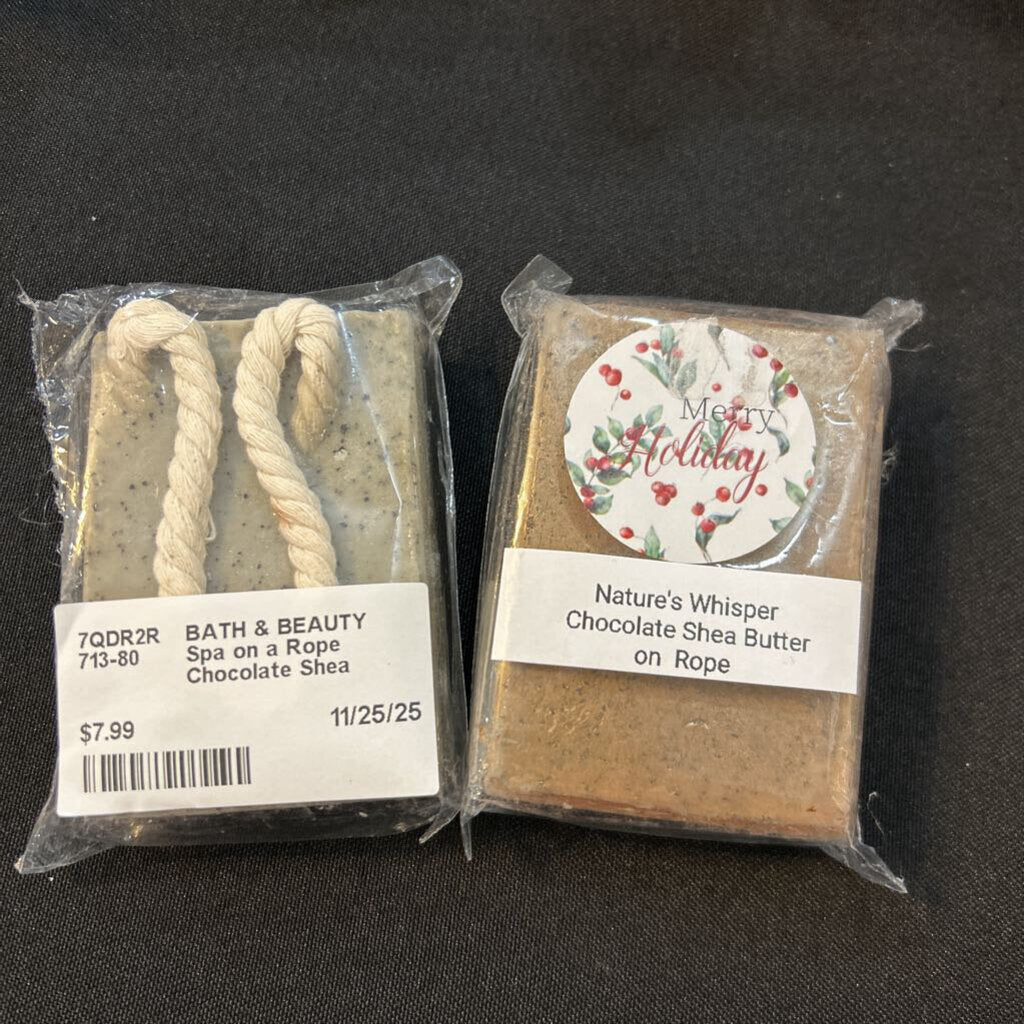 Spa on a Rope Chocolate Shea