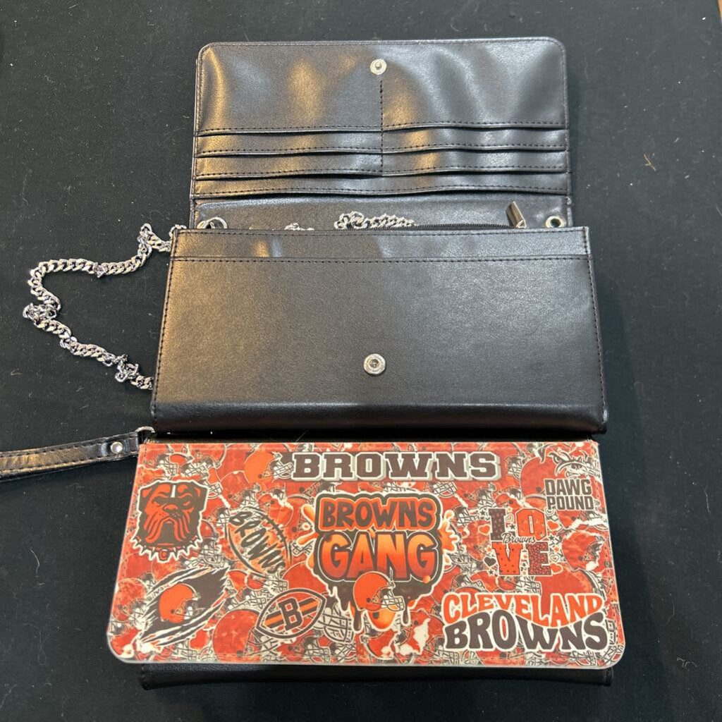 Clev Browns Gang Wristlet/Purse
