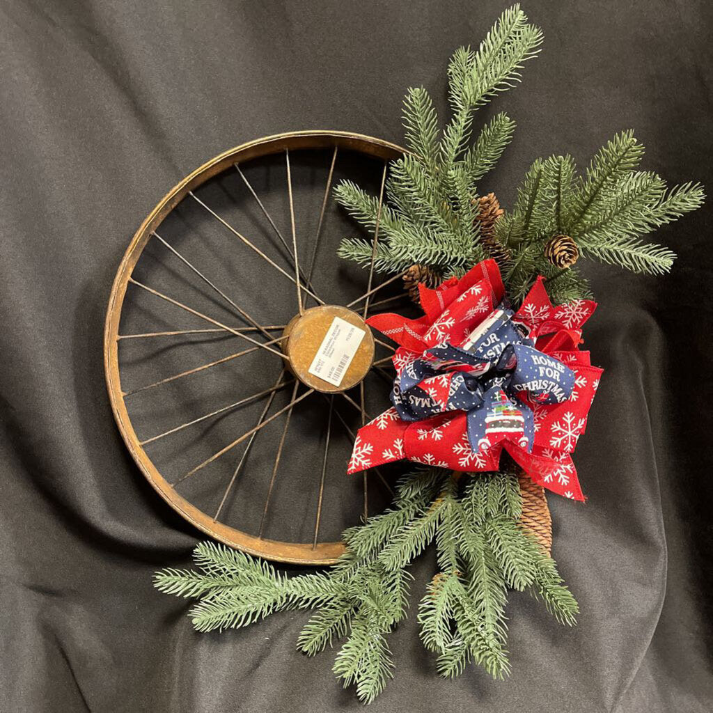 Christmas Wagon Wheel