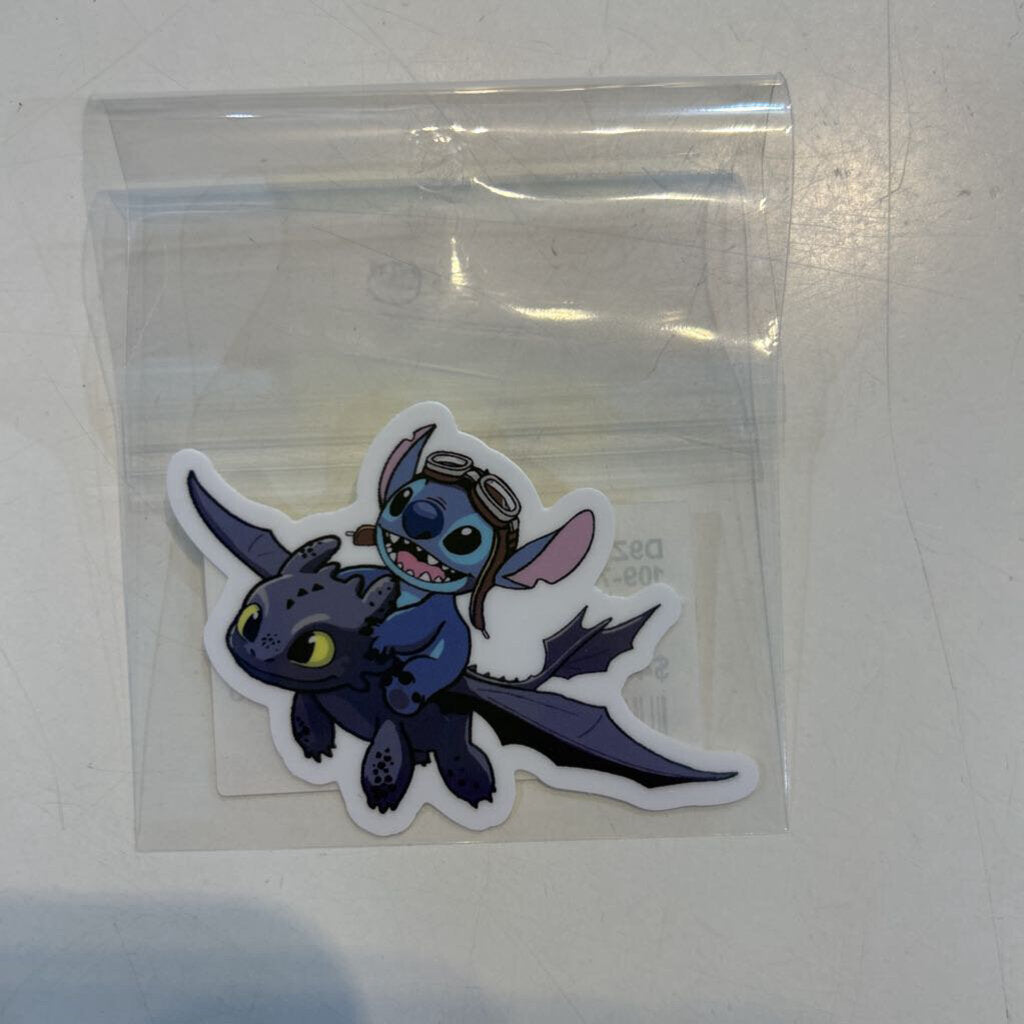 Flying Stitch Sticker