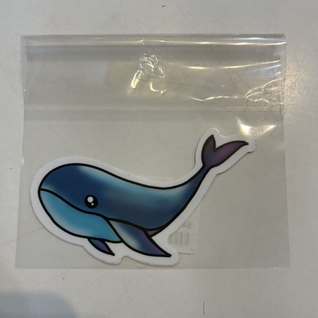 Blue Whale Sticker