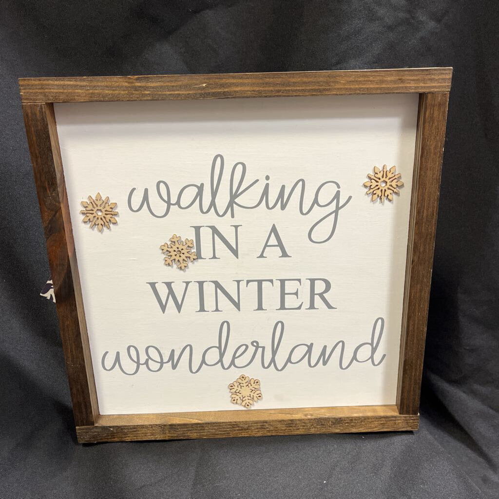 Walking in a Winter Wonderland