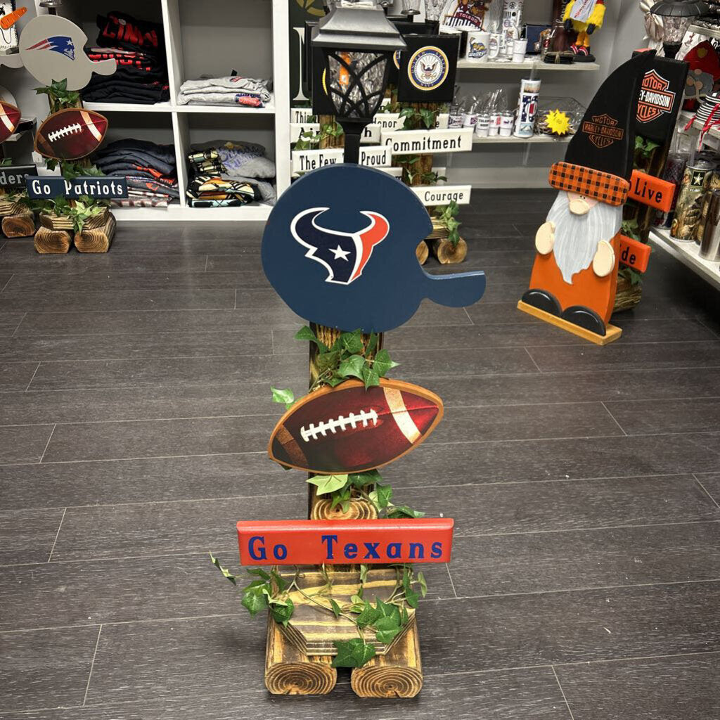 Houston Texans (blue) Solar Light