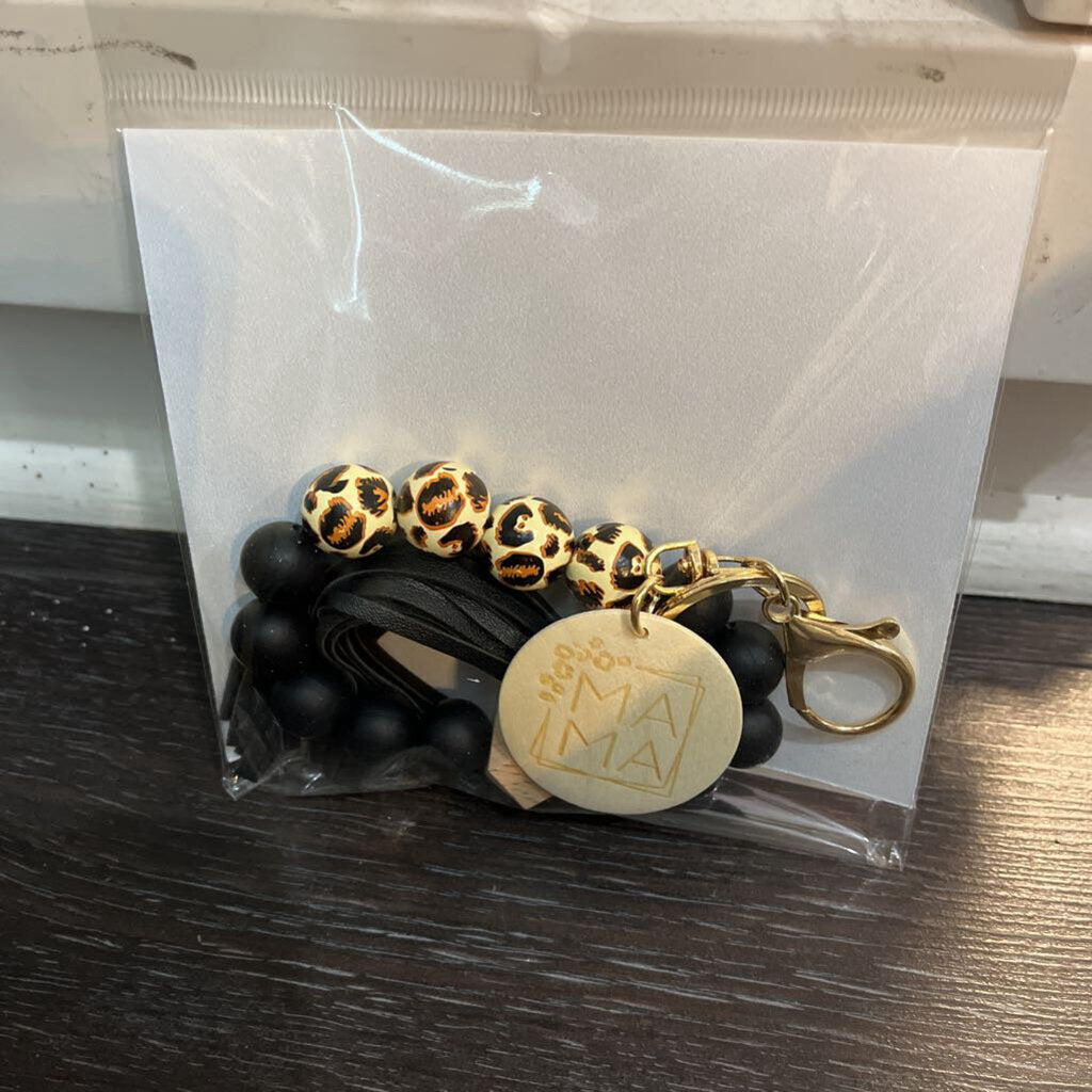 Wristlet Black - white charm