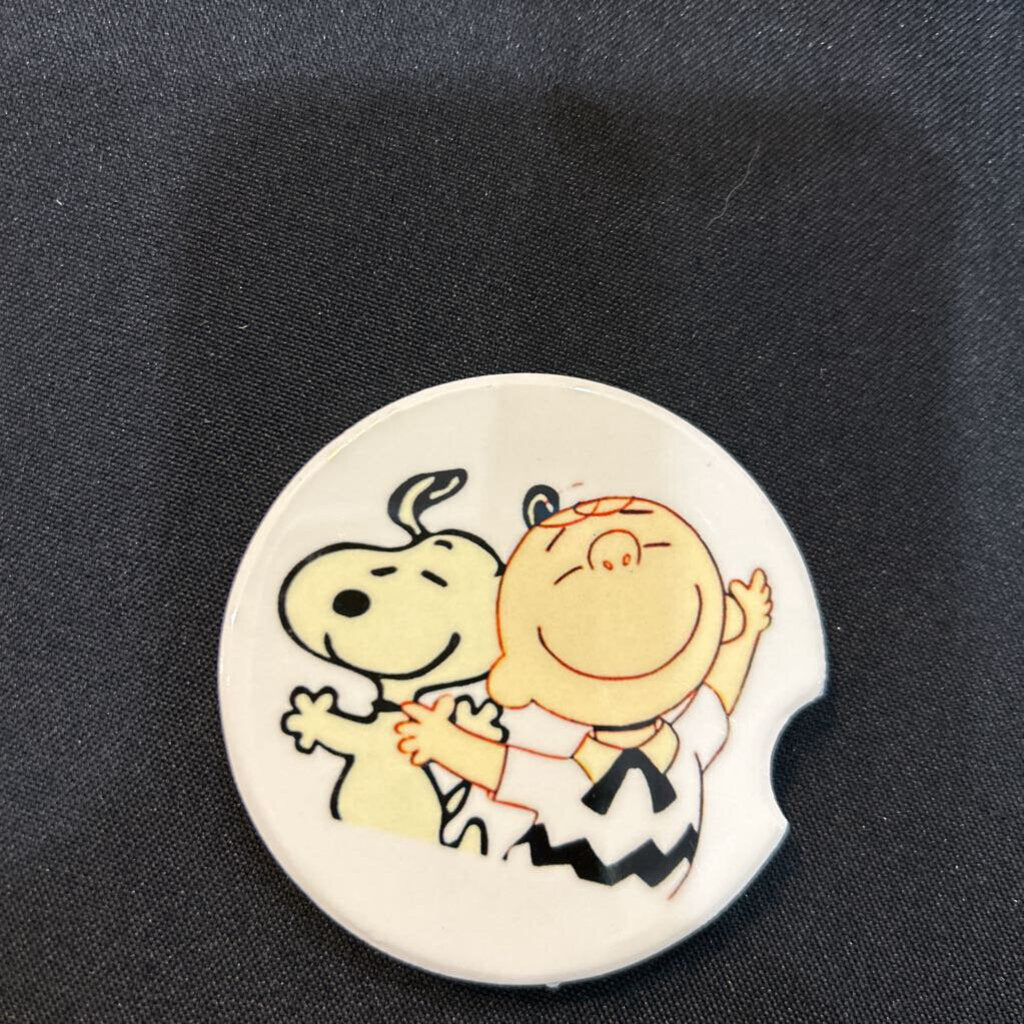 Car Coaster Snoopy & Charlie Brown