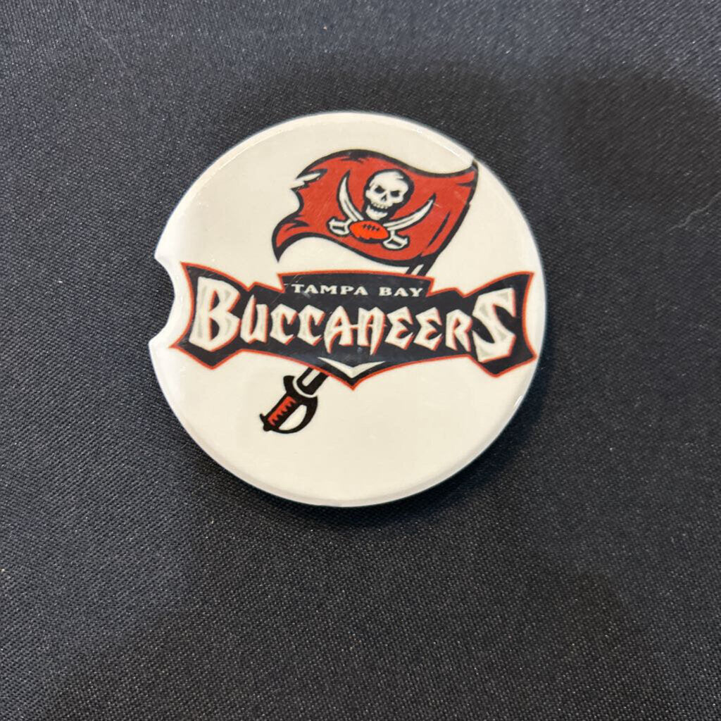 Car Coaster Tampa Bay Pirate Flag