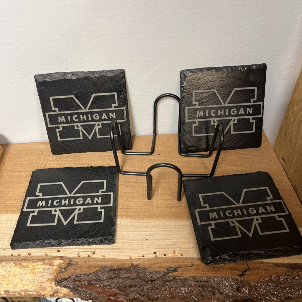 Michigan Coasters Set of 4