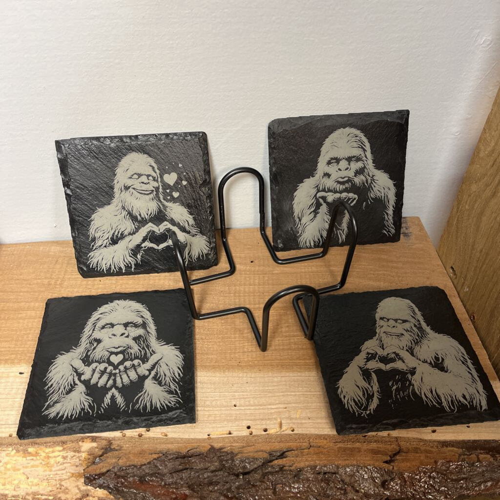 Big Foot Coasters Set of 4