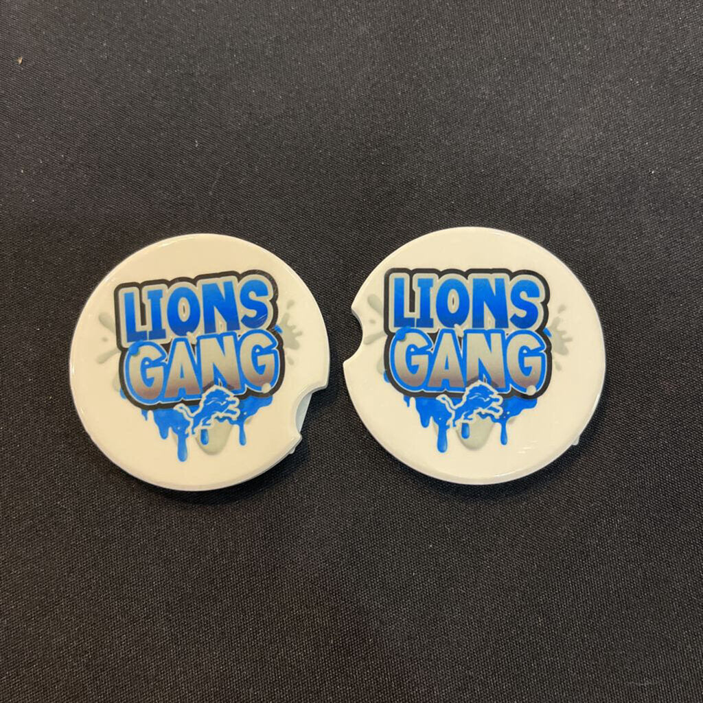Detroit Lions Gang Car Coaster