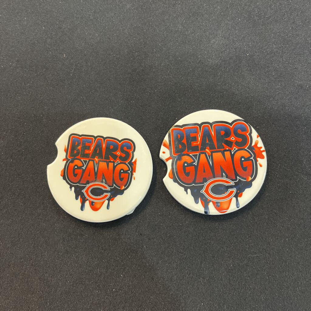 Chicago Bears Gang Car Coaster