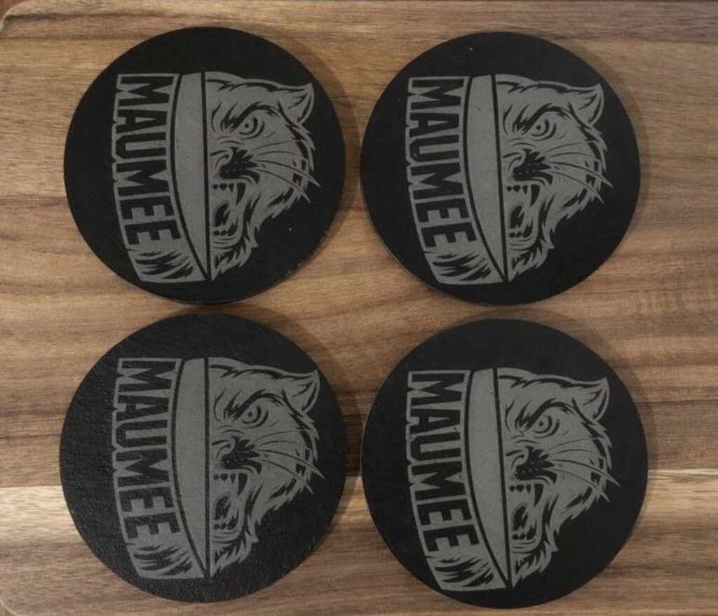 Maumee Slate Coaster 4pc set