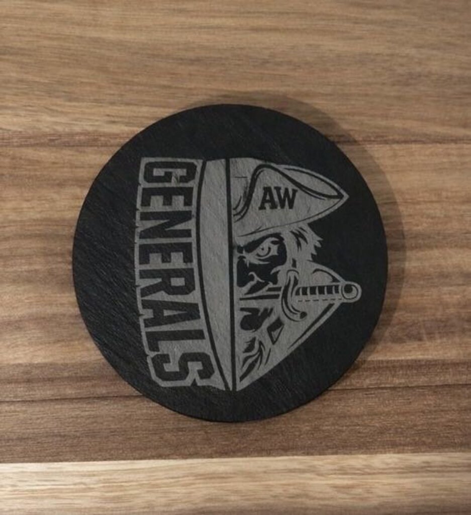 Generals Slate Coaster 4pc set