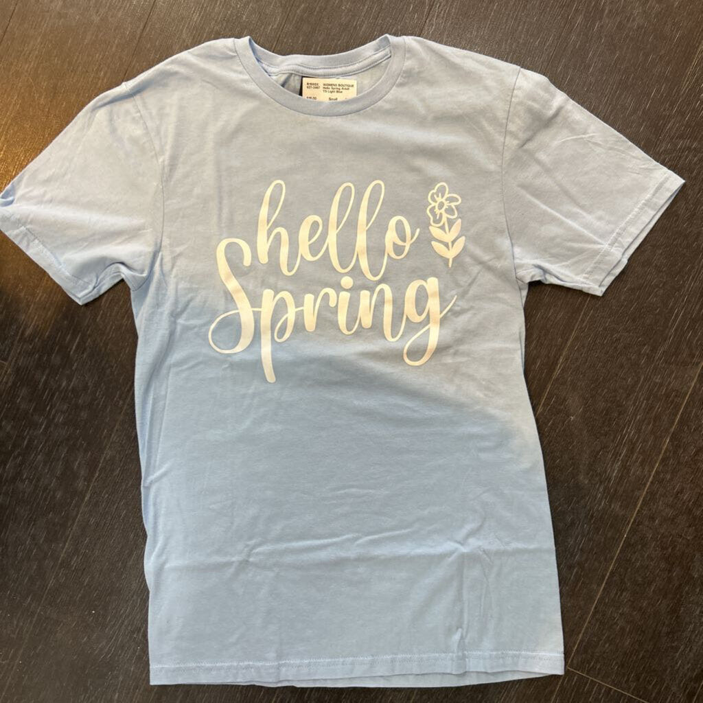 Hello Spring Adult TS