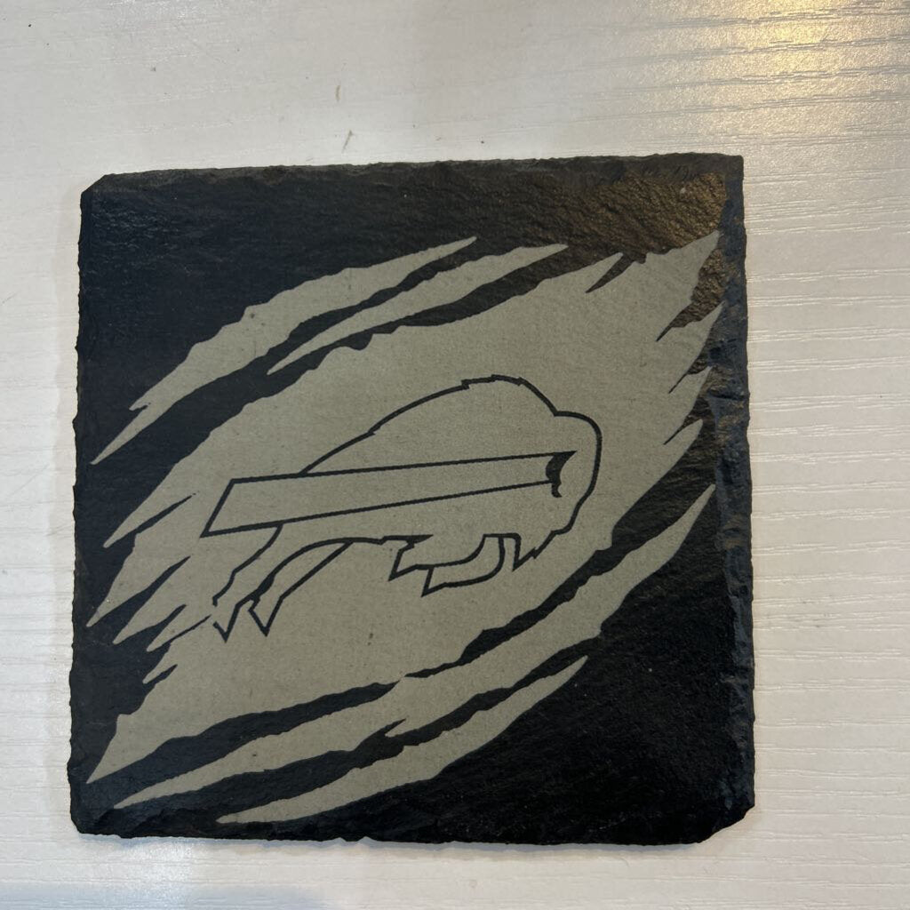 Buffalo Slate Car Coaster