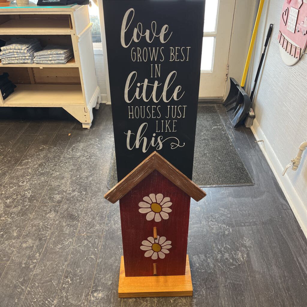 Bird House Sign